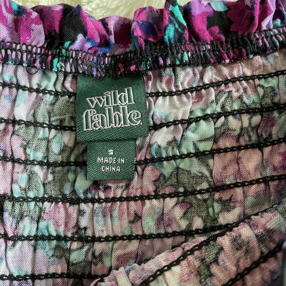 Target Off The Shoulder Floral Ruffle Dress - Picture 5 of 5